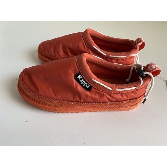 KAPPA 222 BANDA MULE ORANGE WHITE Slippers Mules Lined Men's Sz 9 NEW Box No Lid - Picture 4 of 8